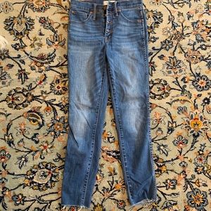 Madewell Highrise Skinny Jeans